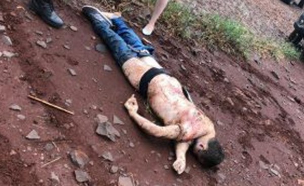 Hallan cadáver de un brasileño en un camino vecinal de Minga Pora