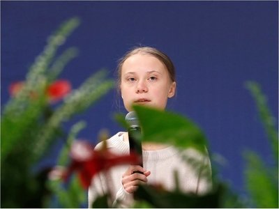 Thunberg pide escuchar a la ciencia sobre la realidad climática