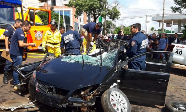 Brasileño fallece en brutal accidente en CDE