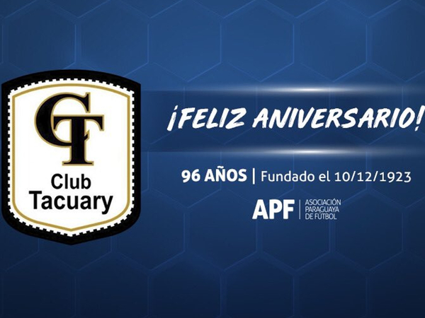 Aniversario de Tacuary coincide con su ascenso