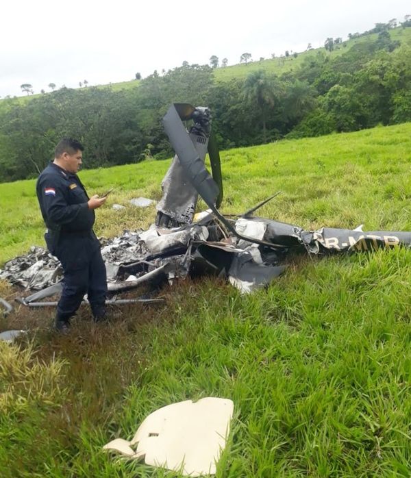 Desde Dinac, desconocen si helicóptero caído en Itakyry volaba de forma ilegal - A La Gran 7-30 - ABC Color