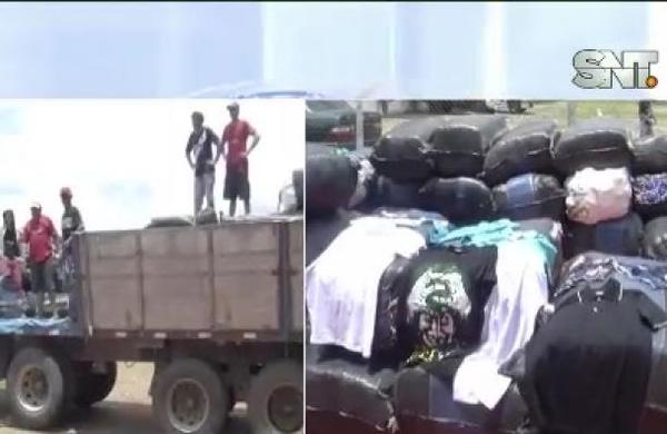 Millonaria incautación de prendas en Mariano Roque Alonso - SNT