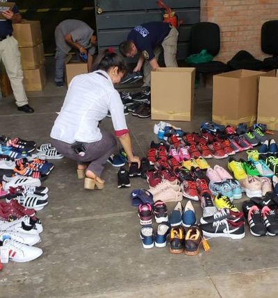 Fiscalía da duro golpe a vendedores de productos falsificados