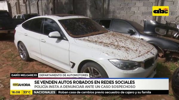 Se venden autos robados en redes sociales - ABC Noticias - ABC Color