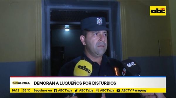 Demoran a luqueños por disturbio - ABC Noticias - ABC Color