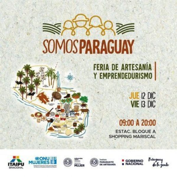 Feria de artesanía “Somos Paraguay” será este jueves y viernes - ADN Paraguayo
