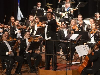 Agrupaciones  llenan de música los jardines del Museo de Arte Sacro