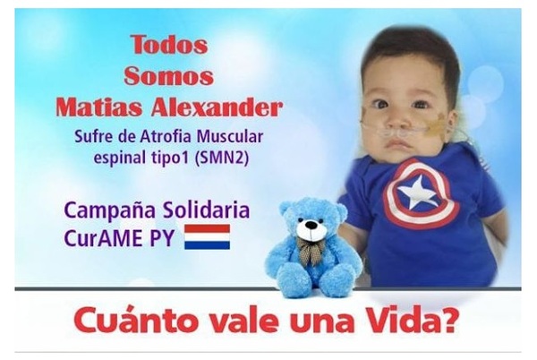 Salud Pública descarta asistencia en medicamentos para Matías Alexander