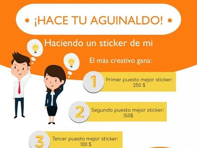 Hugo Ramírez regalará "aguinaldo" a quienes hagan los mejores stickers de él