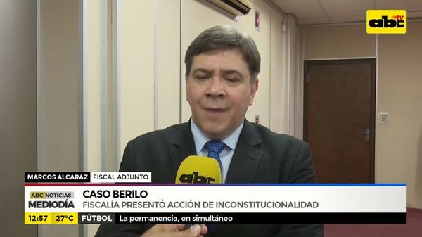Caso Berilo: “Para nosotros es un caso cerrado, se investigó y se acusó”, sostiene Fiscal Adjunto - Momento Justo - ABC Color
