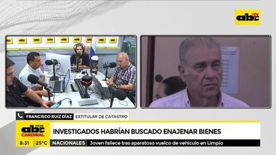 Investigados habrían buscado enajenar bienes - ABC Noticias - ABC Color