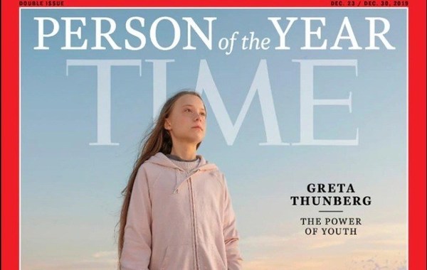 Greta Thunberg fue elegida como la “persona del año” por la revista Time - ADN Paraguayo