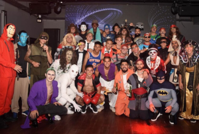 Vélez estuvo de fiesta y este es el mejor disfraz de la noche