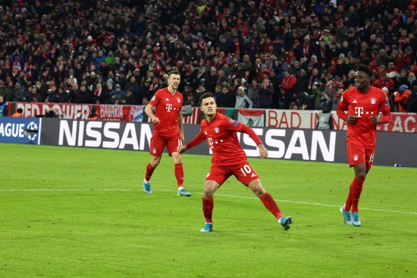 Bayern ganó a Tottenham y terminó con puntaje perfecto