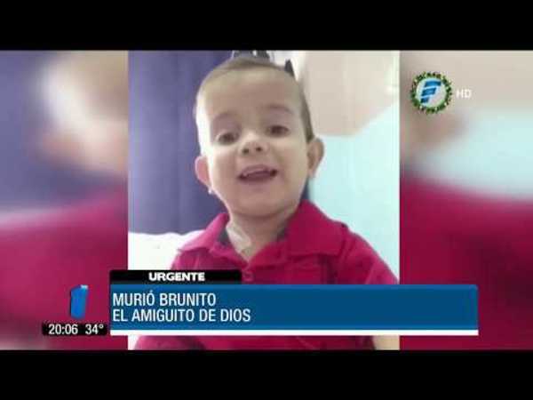 Ricardo Montaner se despide de Brunito