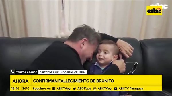 Falleció Brunito mientras esperaba un trasplante de riñón - ABC Noticias - ABC Color