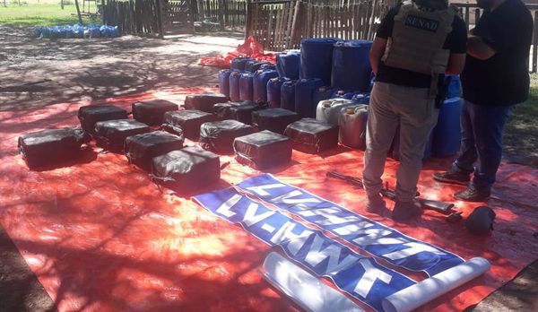 Operativo Tijera: Se incautan de 478 kilos de cocaína en el Chaco