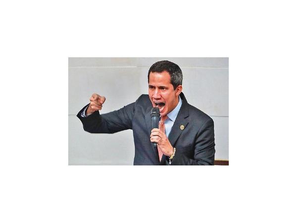 Juan Guaidó  promete libertad para Venezuela en el   2020