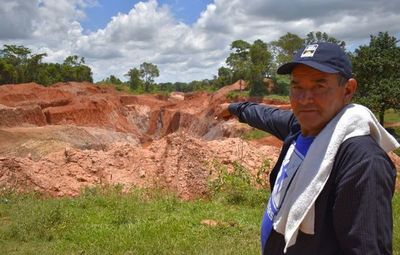 Conflicto por posesión de una cantera en Paso Yobái - Interior - ABC Color