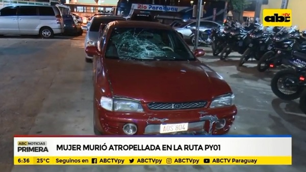 Mujer muere atropellada al intentar cruzar la ruta