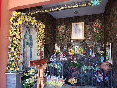 Devotos de la Virgen de Guadalupe están de fiesta
