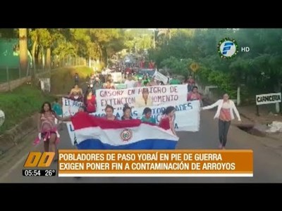 Exigen poner fin a contaminación de arroyos