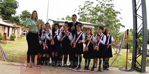 SAN JUAN DEL PNÁ. : INAUGURAN TECHADO EN LA ESC. FRIDA SCHULTZ