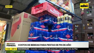 Costo de bebidas para fiestas de fin de año - ABC Noticias - ABC Color
