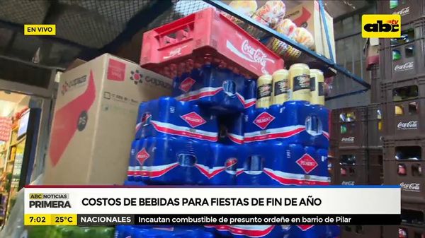 Costo de bebidas para fiestas de fin de año - ABC Noticias - ABC Color