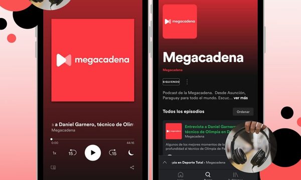 Llegó el podcast de la Megacadena, para que no te pierdas de ninguna nota