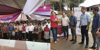 JORNADA DE PAGOS DEL PROGRAMA TEKOPORÃ EN ITAPÚA