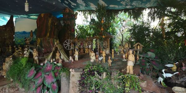 Tradicional pesebre gigante en Itauguá este año con imágenes indígenas