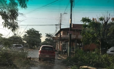 HOY / Nuevamente varias zonas quedan sin luz: Ande responsabiliza a fuertes vientos