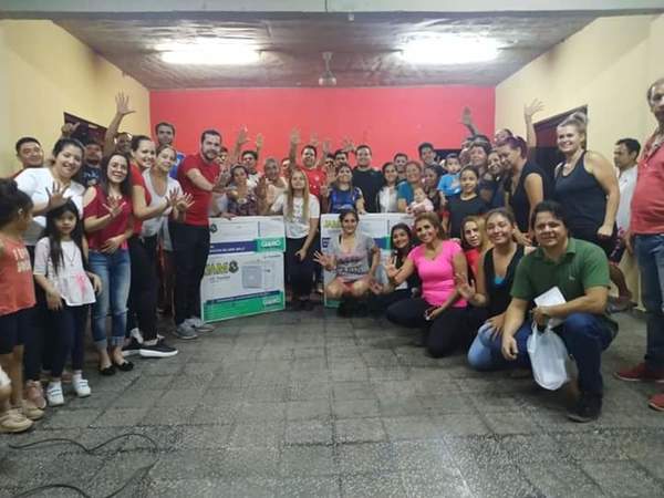 Donan equipos de aire acondicionado a Seccional de Barcequillo | San Lorenzo Py