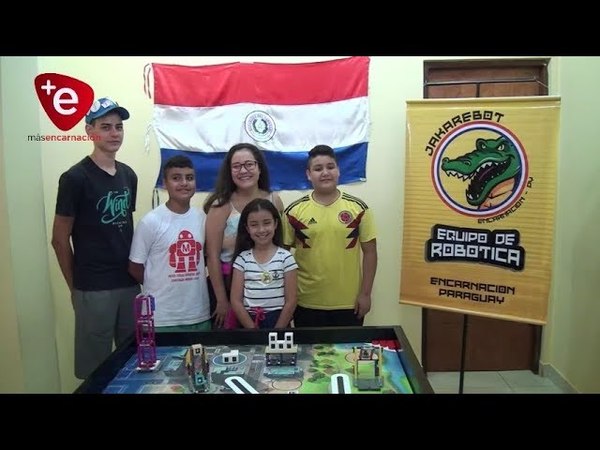 PRIMER PUESTO PARA ‘’JAKARE BOT’’ DE ENCARNACIÓN EN FIRST LEGO LEAGUE PARAGUAY 2019