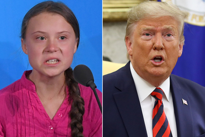 Trump califica de "ridícula" distinción a Greta Thunberg como persona del año » Ñanduti