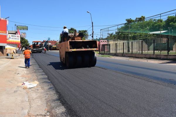 Arreglan vía de acceso a San Lorenzo - Nacionales - ABC Color