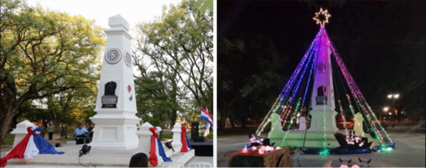 HOY / En Villeta 'decoran' un monumento histórico y Cultura reacciona