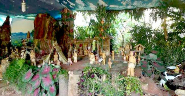 Pesebre de Itauguá es con figuras indígenas