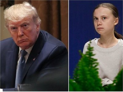 Donald Trump califica de "ridícula" distinción a Greta Thunberg
