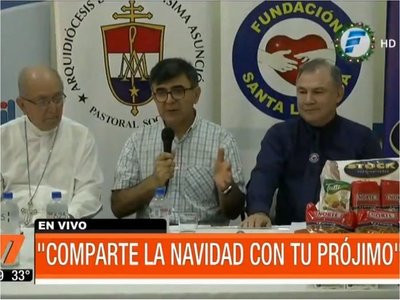 Lanzan campaña "Comparte la Navidad con tu prójimo"