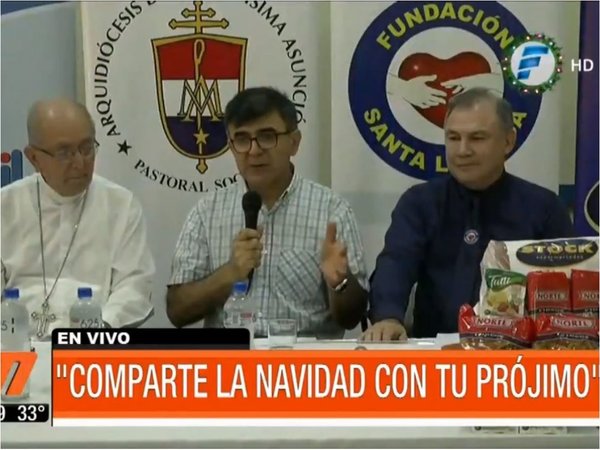 Lanzan campaña "Comparte la Navidad con tu prójimo"