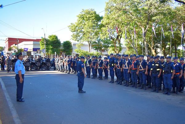 Se inició el operativo “Fiesta segura” en Guairá - Nacionales - ABC Color