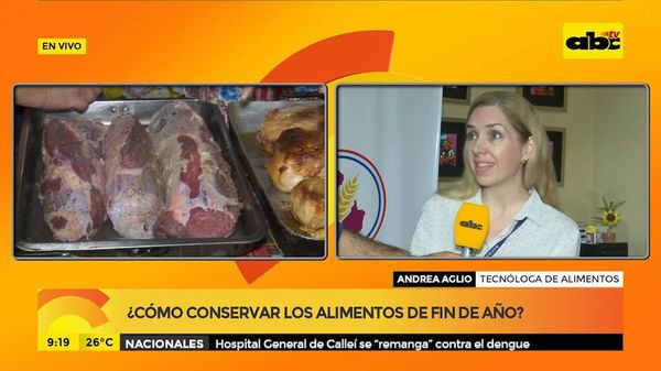 ¿Cómo conservar los alimentos de fin de año? - ABC Noticias - ABC Color