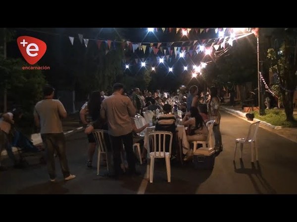 VECINOS E INTENDENTE CELEBRAN MEJORAS EN EL B° LA VICTORIA