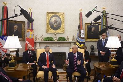 Abdo y Trump se reúnen en la Casa Blanca