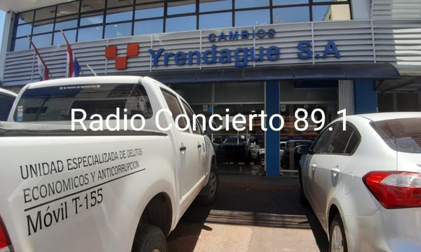 Allanan casa de cambios ligada a Messer