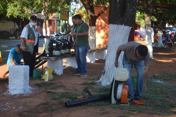 Barrio Las Mercedes: Minga ambiental contra el dengue | San Lorenzo Py