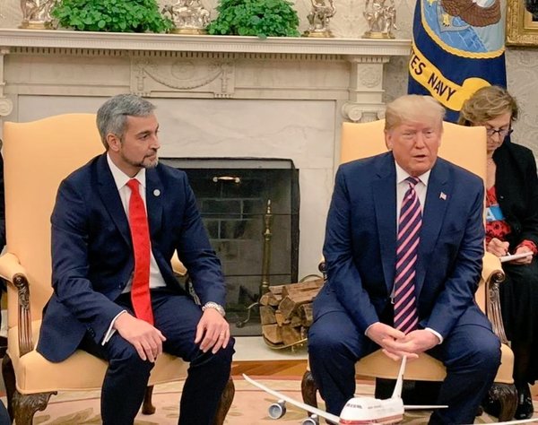 Reunión Abdo-Trump: "Impulsar el comercio y el combate al crimen organizado" » Ñanduti