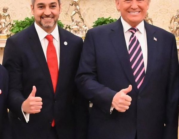Abdo y Trump afianzan lazos en pos de la democracia y contra el crimen organizado
